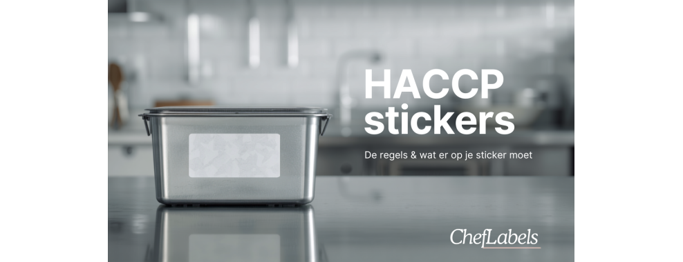 HACCP-stickers: de regels en wat er op je sticker moet